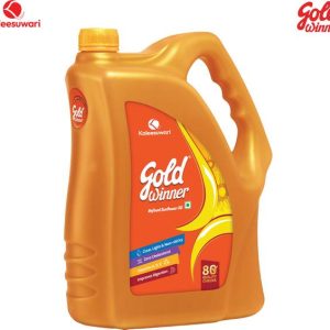 Gold Winner Refined Sunflower Oil Can