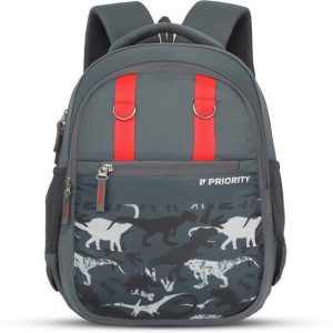 Priority 16 Inch Mischief 005 Grey Printed School 27 L ...