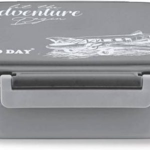 Good Day Berlin 1 gray 2 Containers Lunch Box