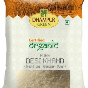 DHAMPUR GREEN Organic Sulphurless desi khand Sugar