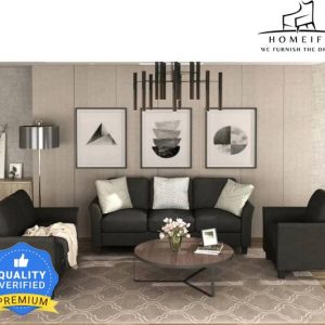 Homeify Swiss Fabric for Living Room Fabric 3 + 2 + 1 S...