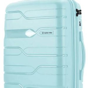NASHER MILES Large Check-in Suitcase (75 cm) 8 Wheels - Paris Hard-s...