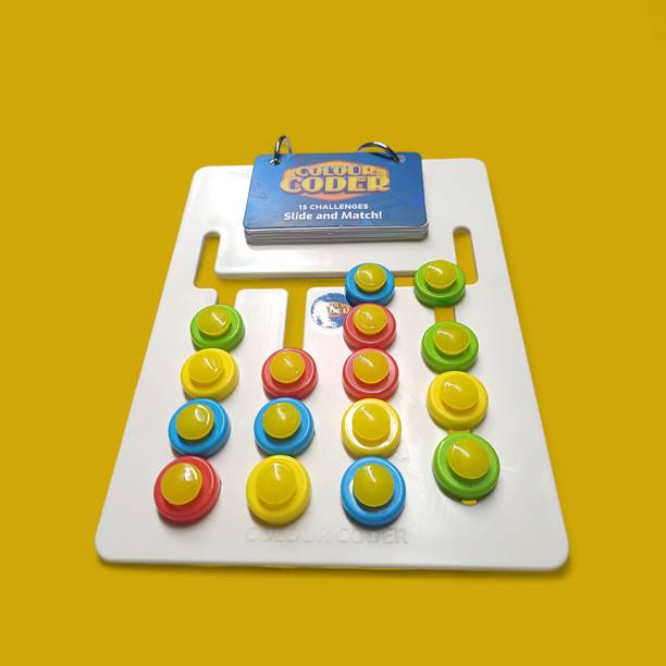 Ruffo Sliding Logic Board – Color Match Game for Kids E...