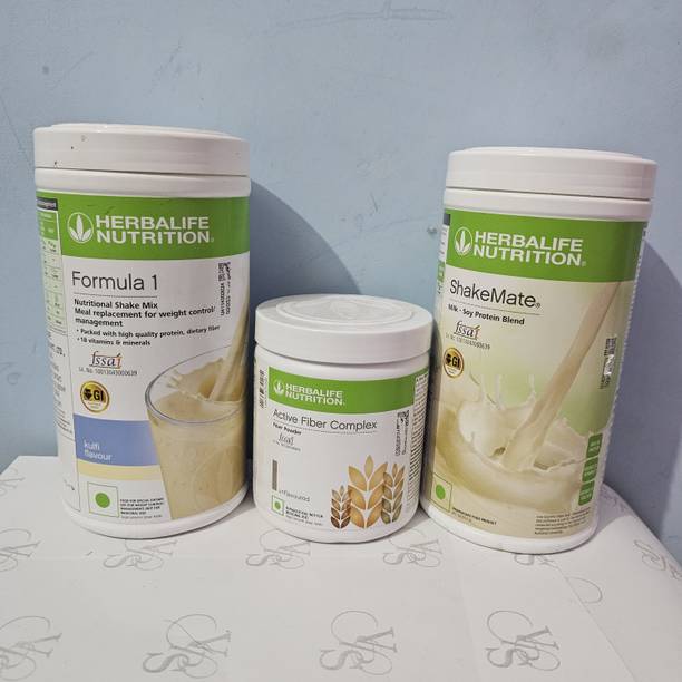 HERBALIFE WEIGHT LOSS COMBO KULFI SHAKE,ACTIVE FIBER CO...