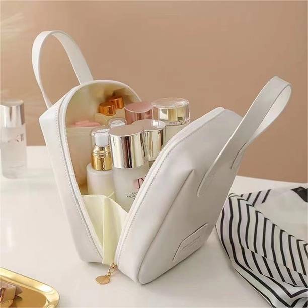 Trendegic Portable Handheld Cosmetic Bag for Women with...