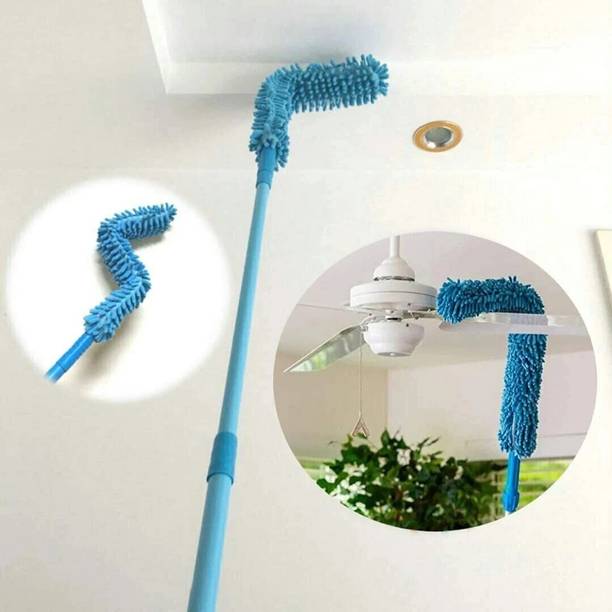 HIFEN Feather Microfiber Duster with Extendable Rod Fan...