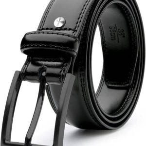 KILLER Men Black Artificial Leather Belt