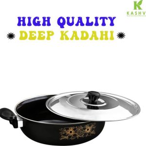 Kashvi Best Kitchen Cookware Gift Kadhai 26 cm diameter...