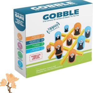 Zuuluzrs Gobble Board Game Tic Tac Toe Game Strategy & ...
