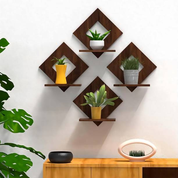 KV Art Square Pot Stand For Wall Decoration/home/office...