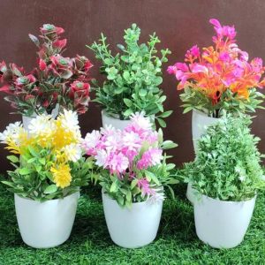 ductor Ductor Artificial Plants With Pot For Home,Offic...