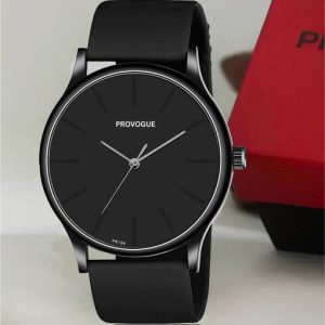 PROVOGUE Analog Watch - For Men PV-BK102-Black Silicone Strap B...