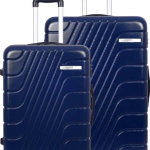 Luggero Hard Body Set of 2 Luggage 8 Wheels - ETERNAL Light-Wei...