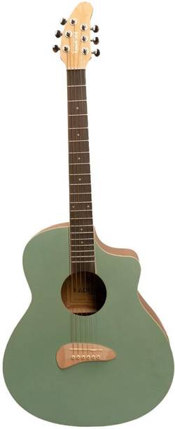 KADENCE New Age Cyan Green Acoustic Guitar for all ages...
