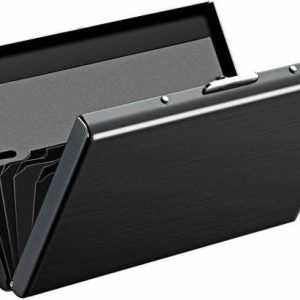 ELECTRO WOLF 6 Slots RFID Blocking Metal Credit Card Holder Wallet (...