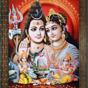 Twin Brothers Shiv Parvati UV textured Digital Reprint ...