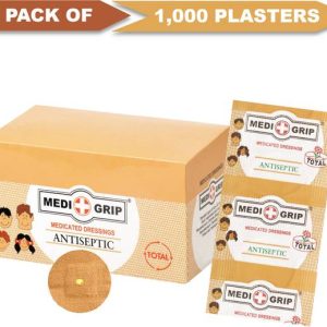 Medigrip Round Spot Band Aid Plaster (Pack of 1000) Adh...
