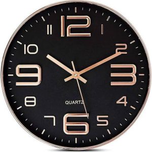 Star Work Analog 28.5 cm X 28.5 cm Wall Clock
