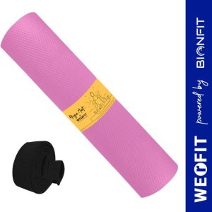 WErFIT 6mm Luxurious EVA Yoga Mat with Carry Strap, Ant...