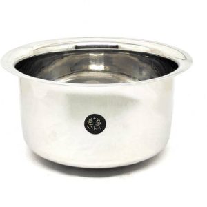 Nyra ® Stainless Steel Tope/Bhagona/Cookware Pot Patila...