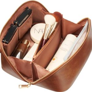 BUSAWARE Leather Cosmetic Bag