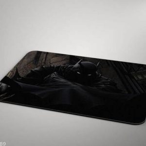 qivee BLACK Designer Non-Slip Rubber Base Mouse Pad for...