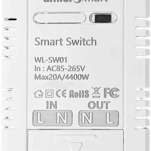 amiciSmart WIFI Switch, 20A Smart Timer Switch Compatib...