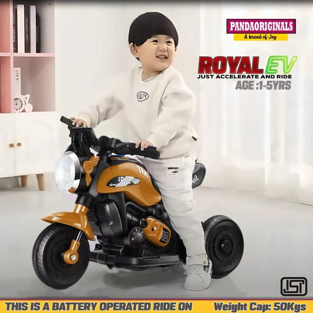 Pandaoriginals Ninja Ev Bike Battery Operated Musical T...
