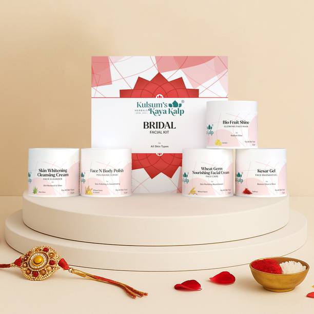 Kulsum's Kaya Kalp Bridal Facial Kit for Glowing Skin ,...