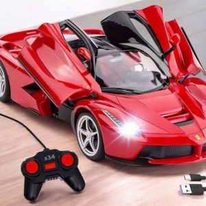 SNM97 Rechargeable Farrari Style Remote Control Car Wit...