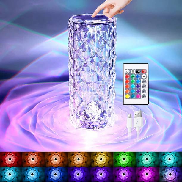 UNZAG Crystal Rose Diamond 16 Color RGB Changing Mode L...