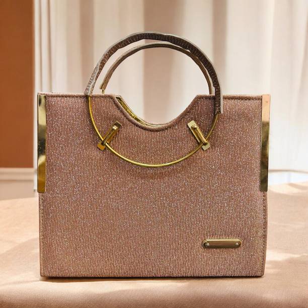Skorpio Women Gold Handbag