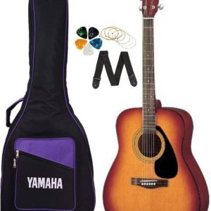 YAMAHA 310 TBS WITH COVER , BELT , STRING SET , CAPO , ...