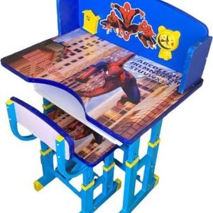 mlu Indian Baby Desk ,Kids Study table chair Blue (Desk...