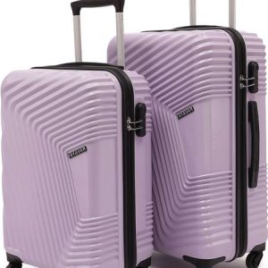 YAYAVAR Hard Body Set of 2 Luggage 4 Wheels - Monaco Scratchpro...
