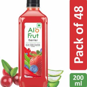 ALOFRUT Berries Aloevera� Chunks & Juice 200 ml | Ready...