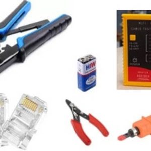 EXPERTRONICS Heavy Crimping Tool With Heavy Lantester 9...