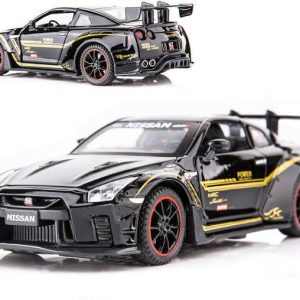 Akvanar 1:32 Nissan GTR R35 Zinc Alloy Pull Back Light&...