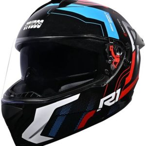 STUDDS Drifter R1 ISI & DOT Certified Full Face Helmet ...