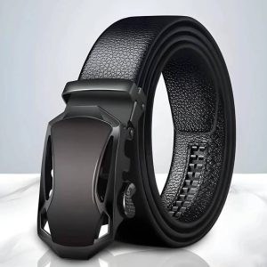 Nexbelt Men Casual Black Texas Leatherite, Artificial Leather B...