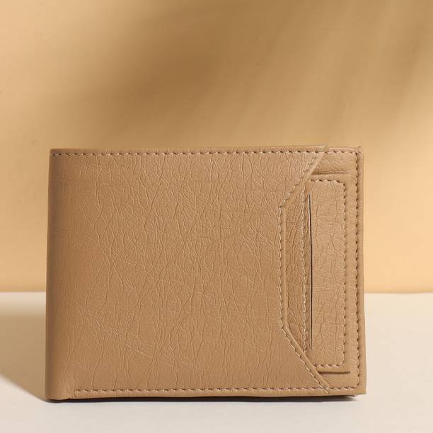 LEVENSTEIN Men Formal, Casual, Ethnic Beige Genuine Leather Wallet