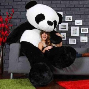 FamilyStore 3 Feet Stuffed Spongy Hugable Cute Panda Te...