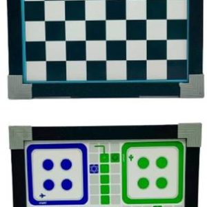 Fast Rush chess board with ludo board game. 2 in 1 game...