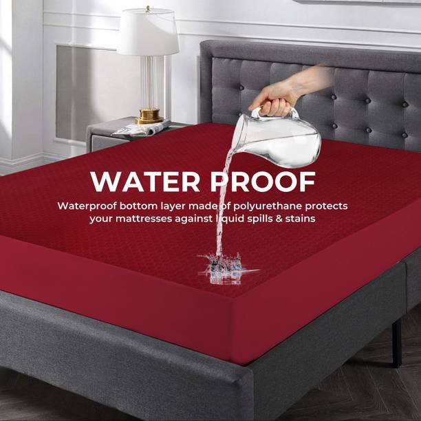The Sleep Protectors Elastic Strap King Size Waterproof...