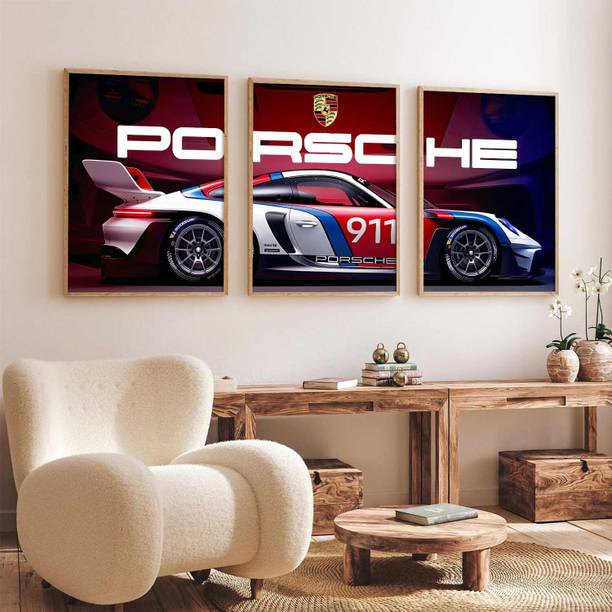 Hothouse Big Porsche Car Framed Posters Gift Items for ...