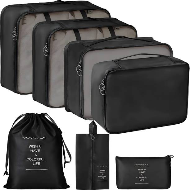 Aepigo Packing Cubes 7 Pcs Travel Luggage Packing Organ...