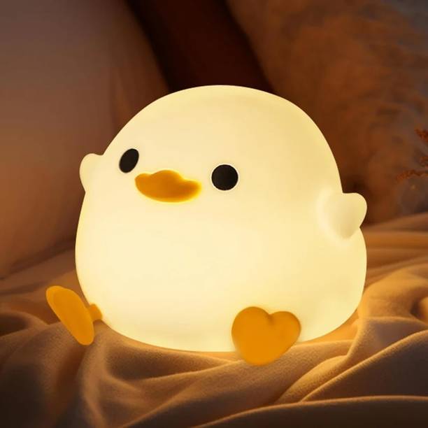NAIRO Dodo Duck Night Lamp – 7 Color Changing Silicone ...