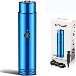 FeiHong Mini Electric Shaver Painless Shaving, Wet & Dr...