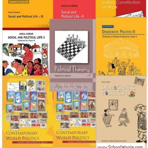 NCERT Political Science Books Set Class 6 To 12 (Englis...