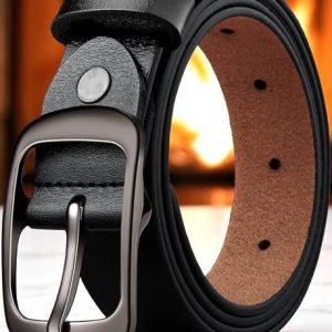 PROVOGUE Men Formal, Casual Black Artificial Leather Belt